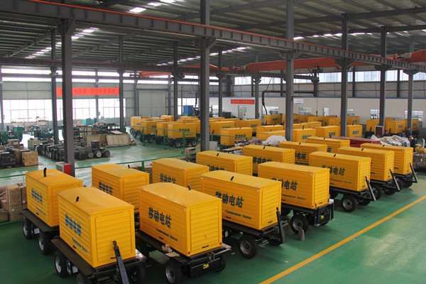 100KW拖車式柴油發(fā)電機組